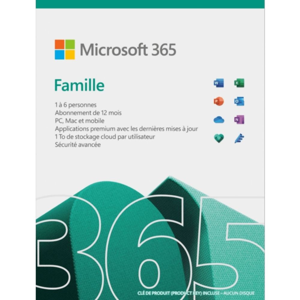 Microsoft Office 365 Famille (Réunion)