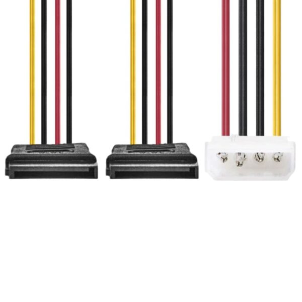 Adaptateur en Y Molex vers 2x Sata - Reconditionné – Image 2