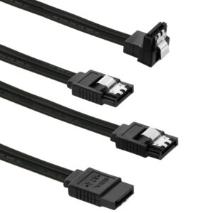 Pack Câble SATA avec verrou Droit & Coudé – Occasion