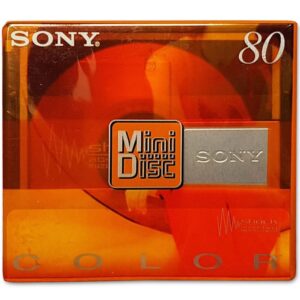 Sony MiniDisc Shock orange 80 minutes