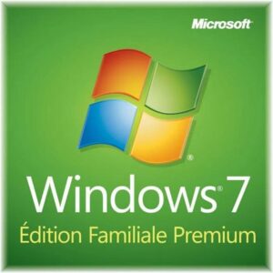 Microsoft Windows 7 Famille – 32 / 64Bits