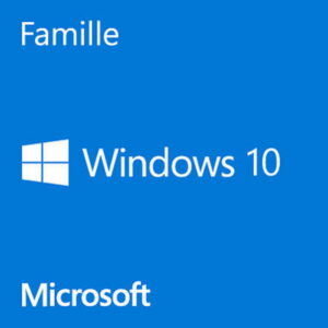 Microsoft Windows 10 Famille – 32 / 64 Bits