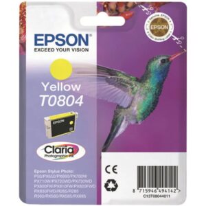 Epson T0804 Colibri – jaune – cartouche d’encre originale