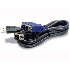 TRENDnet Câble KVM USB/VGA 1.8m – Occasion