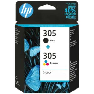 HP 305 Pack Noire & 3-couleurs