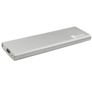 HEDEN Boitier EXT. USB3.1 (Type-A/C) pour SSD M.2 NVMe/SATA Alu