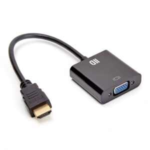 Adaptateur – HDMI (M) vers VGA (F) 15cm Or