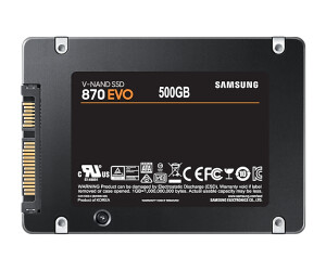Disque Dur SSD Serie 870 EVO 2,5” 500G