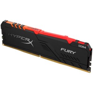 Mémoire DIMM DDR4-3200 16Go KINGSTON (PC4-25600) FURY Beast RGB KF432C16BB/16