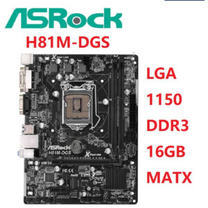 Pack carte mère Intel I5-4570S 8 Go DDR3 ASROCK H81M-DGS – Occasion