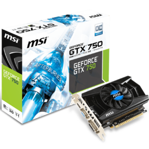 GeForce GTX 750 – N750-2GDDR5 Occasion