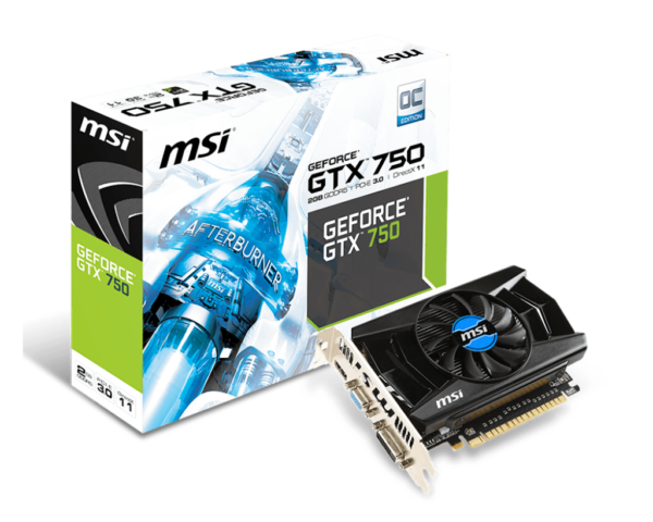 GeForce GTX 750 - N750-2GDDR5 Occasion