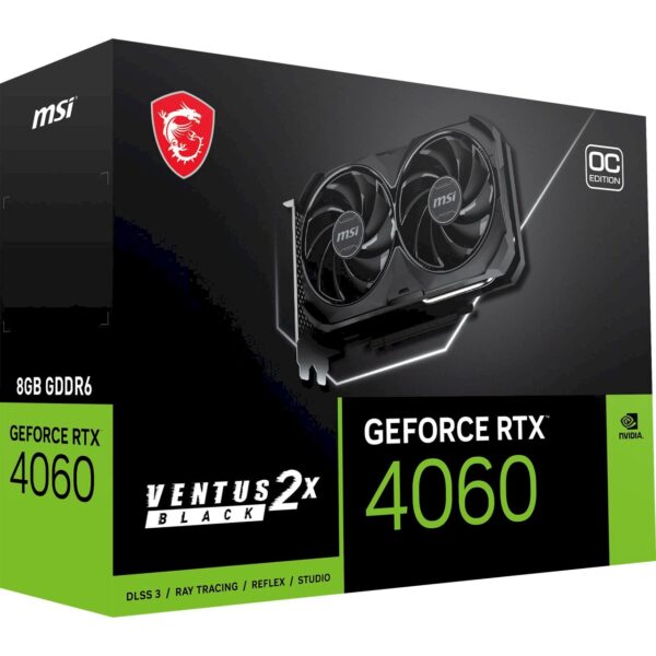 GEFORCE RTX 4060 VENTUS 2X BLACK 8G