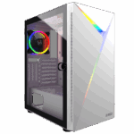 BOITIER Cobalt Blanc MR-016 MT/Sans Alim/ATX