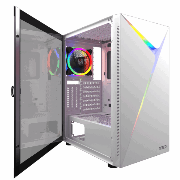 BOITIER Cobalt Blanc MR-016 MT/Sans Alim/ATX – Image 2