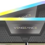 Mémoire PC Corsair Vengeance RGB 32Go (2x16Go) DDR5 6000MHz