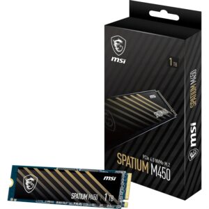 1To M.2 NVMe Gen4 – SPATIUM M450 V1