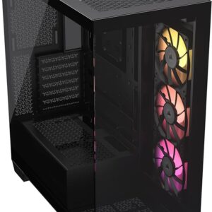 iCUE LINK 3500X RGB Noir – MT/Sans Alim/E-ATX