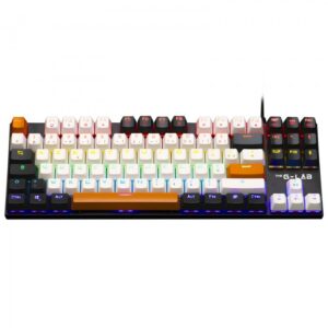 THE G-LAB KEYZ-MERCURY-C CLAVIER GAMING Mécanique TKL Rainbow