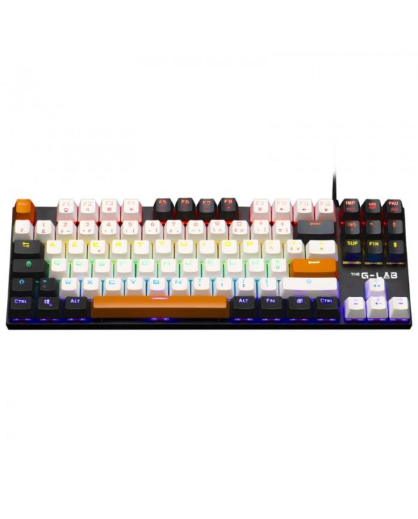 THE G-LAB KEYZ-MERCURY-C CLAVIER GAMING Mécanique TKL Rainbow – Image 2