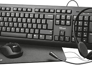 Primo Kit TELETRAVAIL Clavier+Souris s/fil+Tapis+Casque