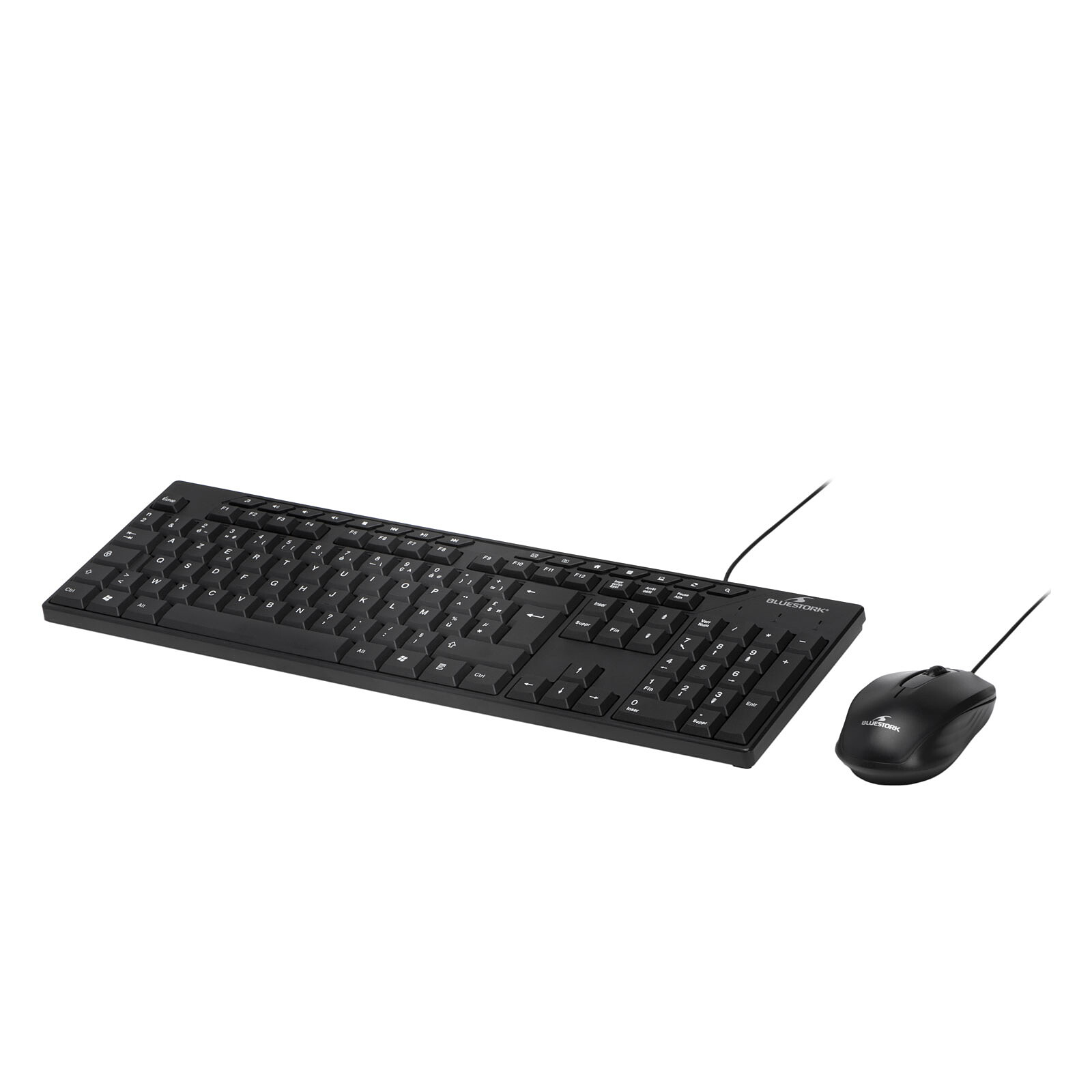 BS-PACK-FIRST-II Pack CLAVIER+SOURIS filaire M/Media USB