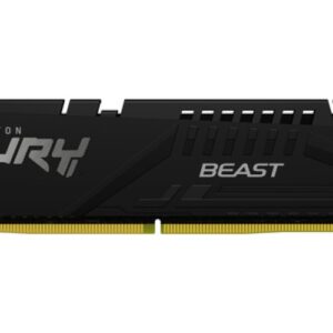 16 Go 4800 MT/s DDR5 CL38 DIMM FURY Beast Black