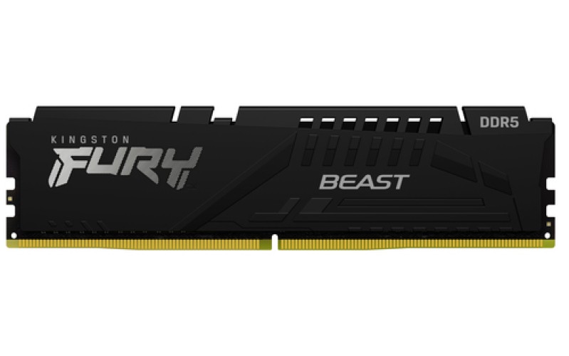 16 Go 4800 MT/s DDR5 CL38 DIMM FURY Beast Black