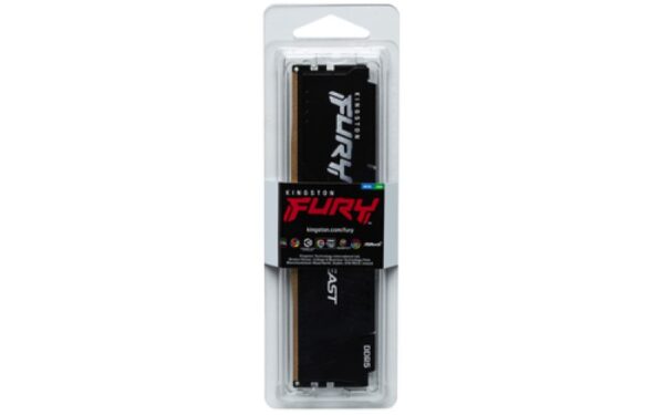 16 Go 4800 MT/s DDR5 CL38 DIMM FURY Beast Black – Image 5