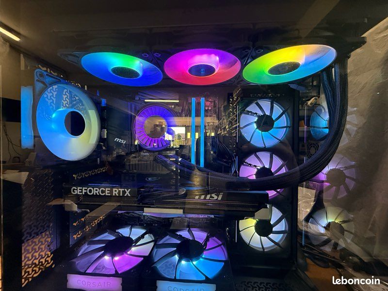 PC gaming complet avec ecran 24 pouce samsung G3 144hz