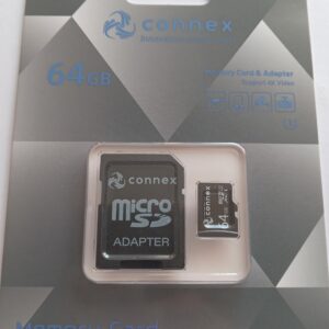 MicroSD 64Go CONNEX U1 R70 W10
