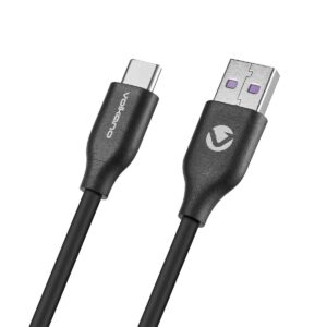 VOLKANO VK-20063 WT CABLE RFLEXI SERIES USB TO TYPE-C 1.5M 30W NOIR
